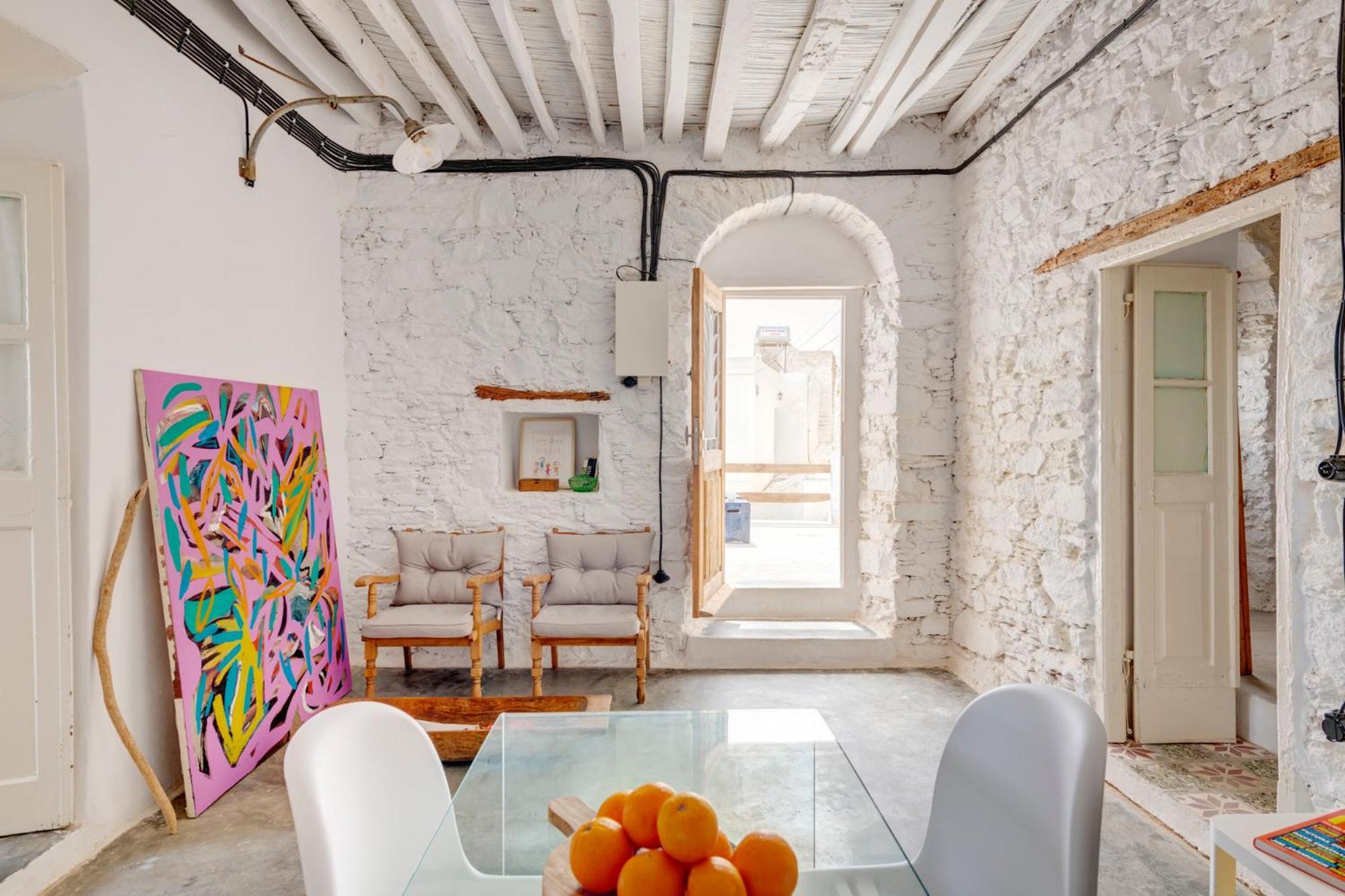 Syros Art House Vila Ano Syros Exterior foto